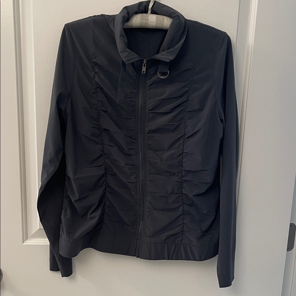 Wearables Jackets & Blazers - Wearables Elegant Dark Gray Bomber Jacket/Travel Wear